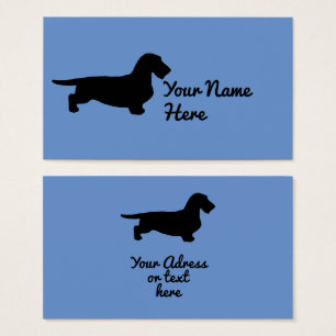 Dachshund Rough Hair - Silhouette 1