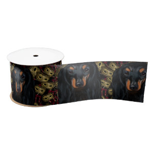 DACHSHUND       SATIN RIBBON