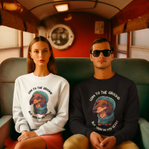 Dachshund Sausage Dog, Doxie mom/dad Sweatshirt