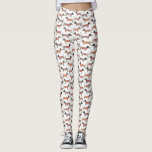 Dachshund Sausage Dog Leggings<br><div class="desc">Cute little Dachshund sausage or wiener dogs in woolly knitwear. Perfect for dog lovers and dog walkers.</div>