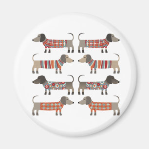 Dachshund Sausage Dog Magnet
