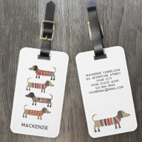 Dachshund Sausage Dog Personalised