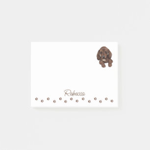Dachshund Sausage Dog Personalised Post-It Notes