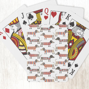 Dachshund Sausage Dog Playing Cards