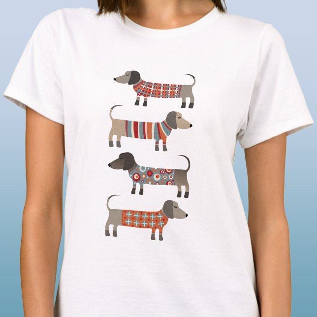 Dachshund Sausage Dog T-Shirt (Dachshund sausage or wiener dog fun t-shirt)