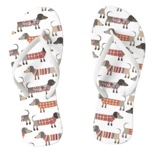 Dachshund Sausage Dog Thongs