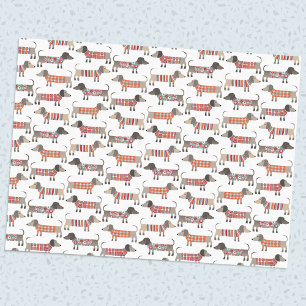 Dachshund Sausage Dog Tissue Paper