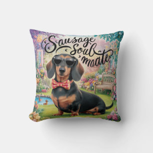 Dachshund Sausage Soulmate Cushion