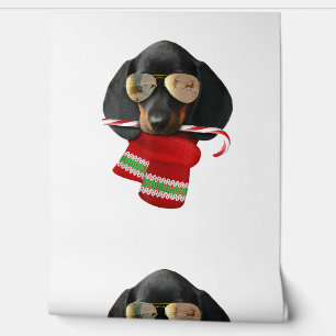 Dachshund shirt Cute Christmas Gift Dog Lovers Sun Wallpaper