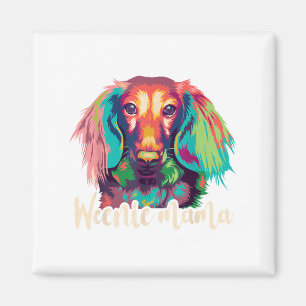 Dachshund-shirt Women Weenie Mama Weiner Dog Mum _ Magnet