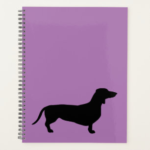 Dachshund Short Hair - Silhouette 1 Planner