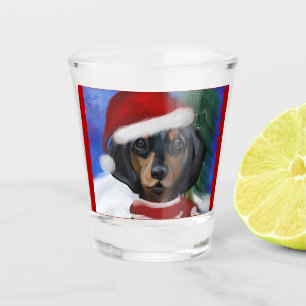 Dachshund  shot glass