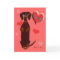Dachshund Sidney Valentine Card