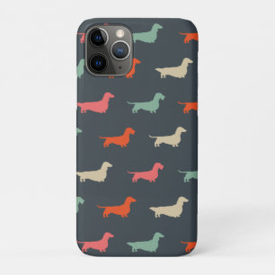 Dachshund Silhouettes Wiener Dog Lover's iPhone 11 Pro Case