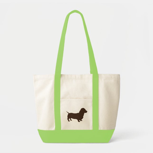 dachshund simple Bag (Front)