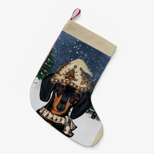 Dachshund Small Christmas Stocking