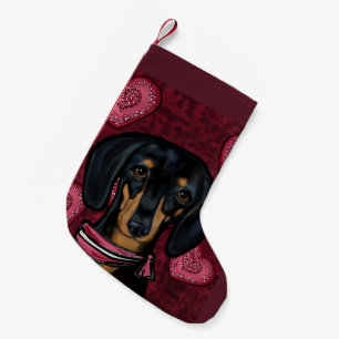 Dachshund Small Christmas Stocking
