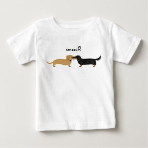 Dachshund Smooch Baby T-Shirt