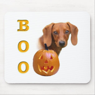Dachshund (smooth) Boo Mouse Pad
