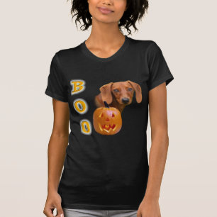 Dachshund (smooth) Boo T-Shirt