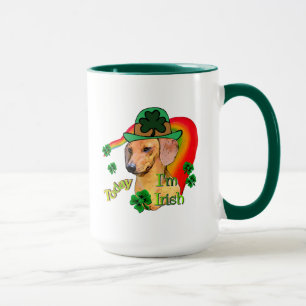 Dachshund St Patricks Mug