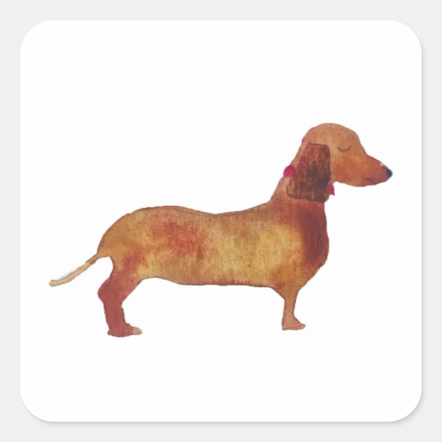 Dachshund Stickers (Front)