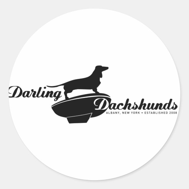Dachshund Stickers (Front)