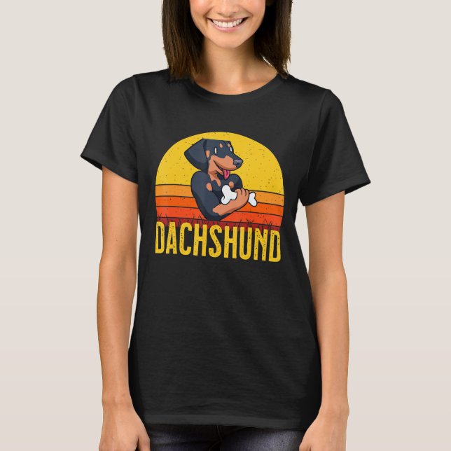 Dachshund Sunrise T-Shirt (Front)