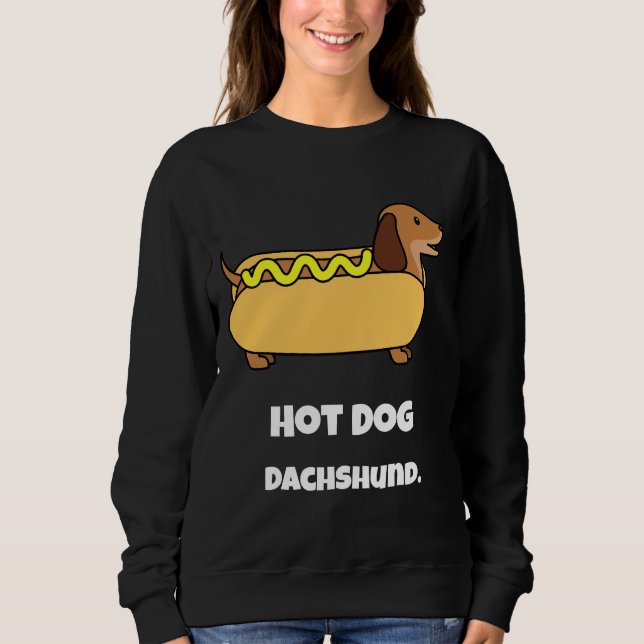 Dachshund   sweatshirt (Front)