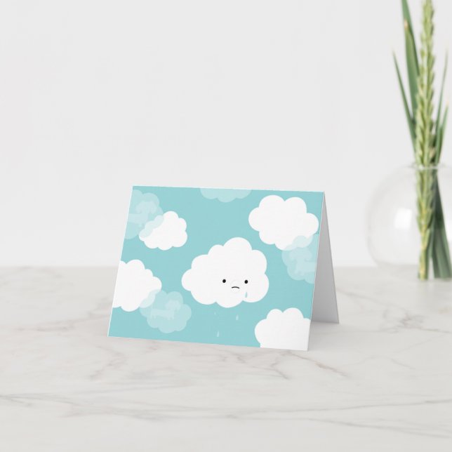 Dachshund Sympathy Card Thinking of You (Front)