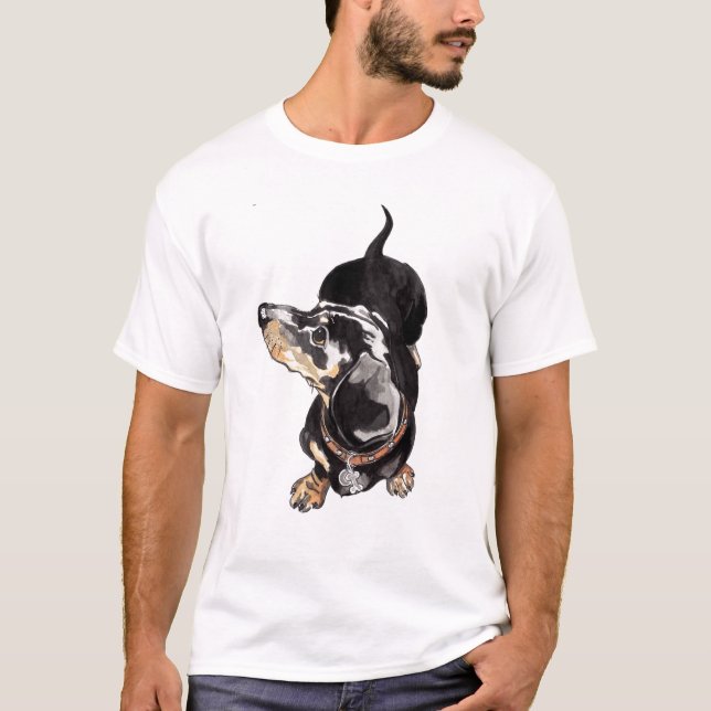dachshund t shirt (Front)