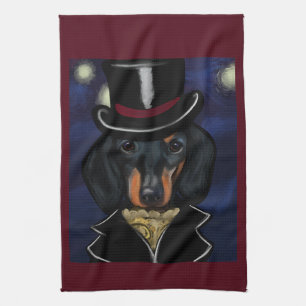 DACHSHUND        TEA TOWEL