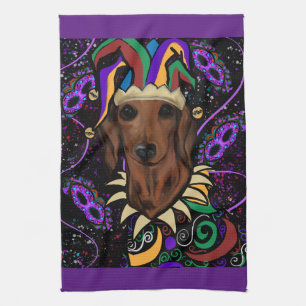 Dachshund         tea towel