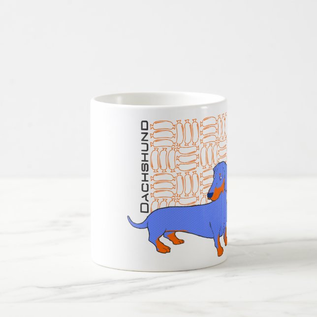 Dachshund the sausage coffee mug (Center)