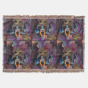 Dachshund Throw Blanket