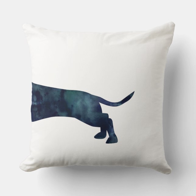 Dachshund throw pillow set of pillows (Front)