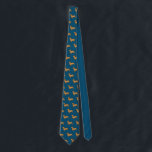Dachshund Tie<br><div class="desc">Dachshund graphic shows a sausage dog full of attitude with proud stance and low-slung long body and tail.  Dachshunds are tough little characters who make great companions.</div>