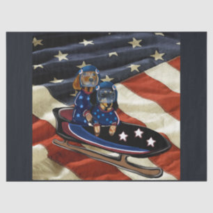 DACHSHUND  TISSUE PAPER