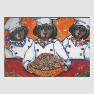 DACHSHUND   TISSUE PAPER