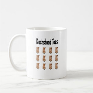 Dachshund Toes Coffee Mug