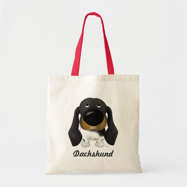 Dachshund Tote Bag (Front)
