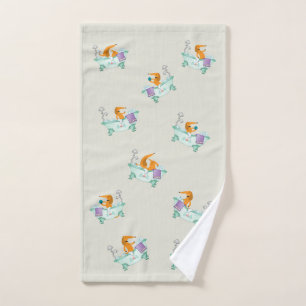 Dachshund Towel Wiener Dog Bathroom Hand Towel