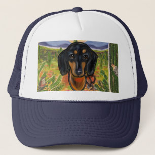 DACHSHUND       TRUCKER HAT