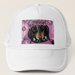 DACHSHUND  TRUCKER HAT