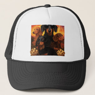 Dachshund trucker hat