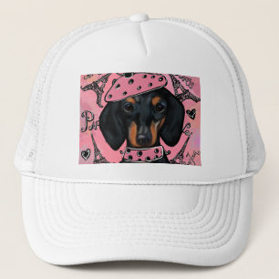 DACHSHUND TRUCKER HAT
