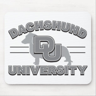 Dachshund University Mouse Pad