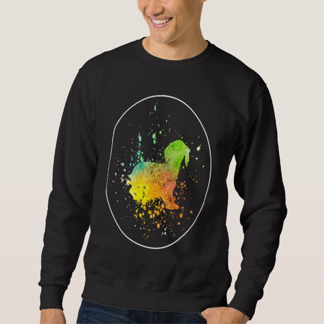 Dachshund Vintage  1 Sweatshirt (Front)