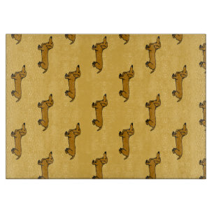 Dachshund Vintage Style Cutting Board