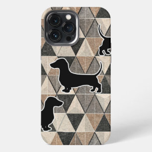 Dachshund Walking iPhone 13 Pro Max Case